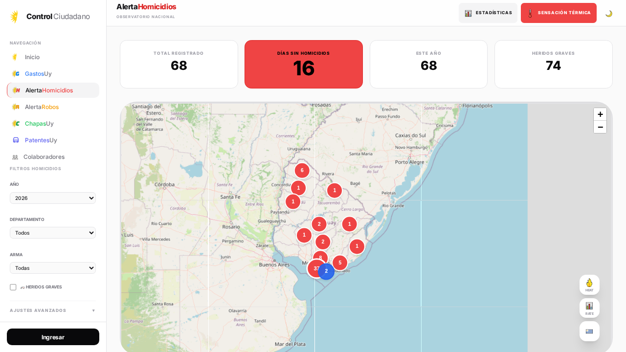 AlertaHomicidios Preview
